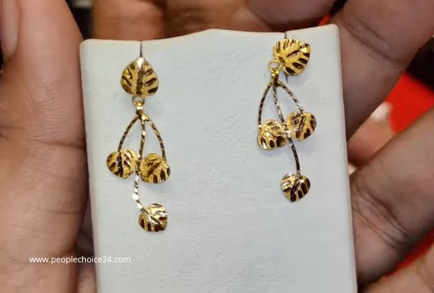 1 gram gold earrings