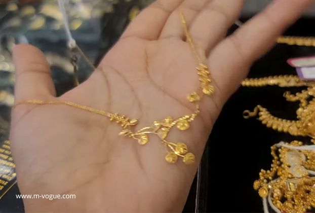 2 gram gold necklace designs