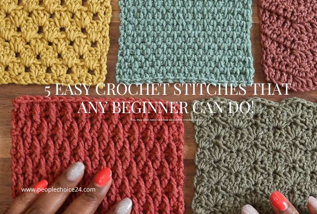 5 Easy Crochet Stitches That Any Beginner Can Do!