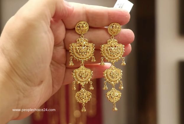 gold earrings designs 2022