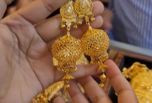 gold earrings new design