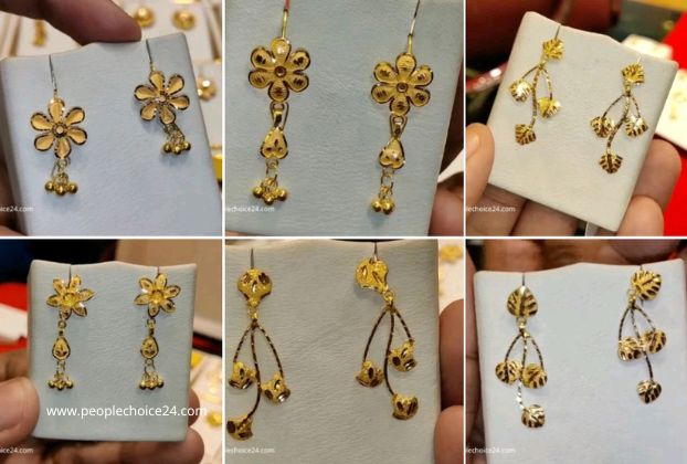 gold earrings price in bahrain