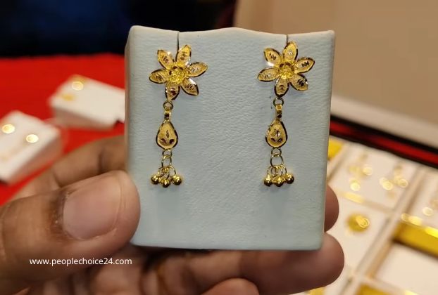 new gold earrings designs in Bahrain
