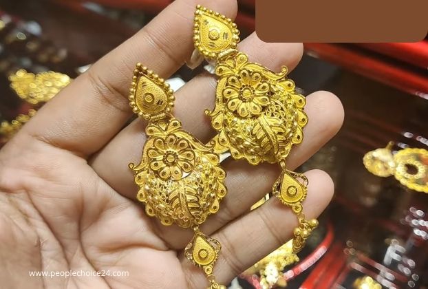 12 Grams gold earrings designs