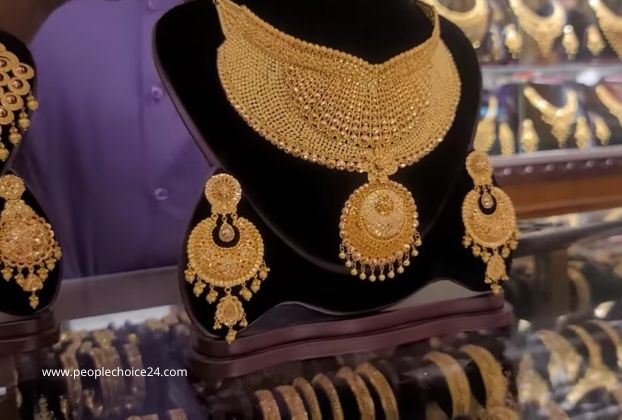 wedding gold necklace designs