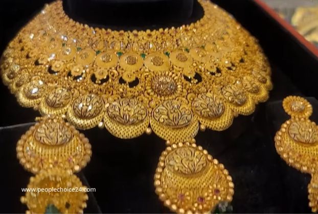  most expensive gold necklace designs for wedding 