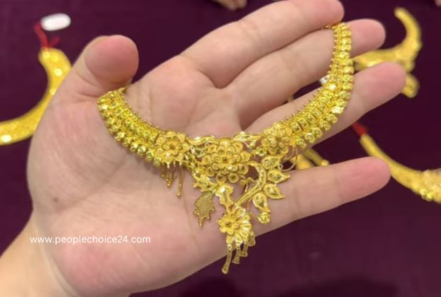 turkish gold necklace set