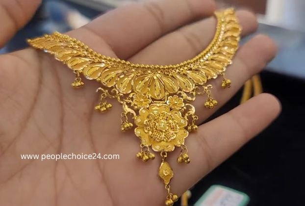 20 gram gold necklace tanishq