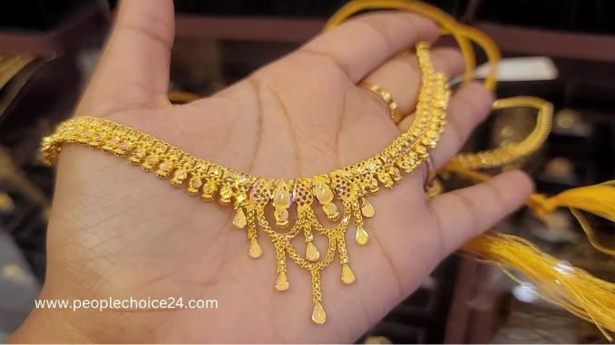 22k gold necklace