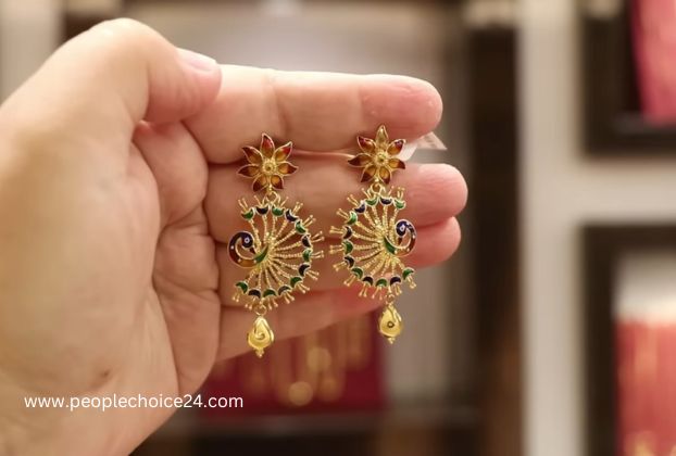 stylish and new earrings designs gold