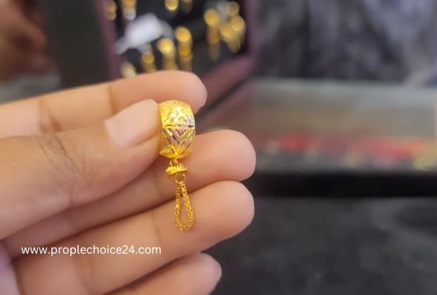 4 Gram Gold Earrings Designs with Price 