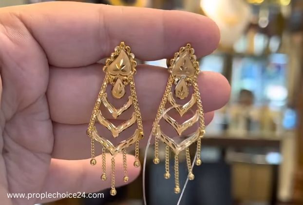 small gold earrings designs for daily use q