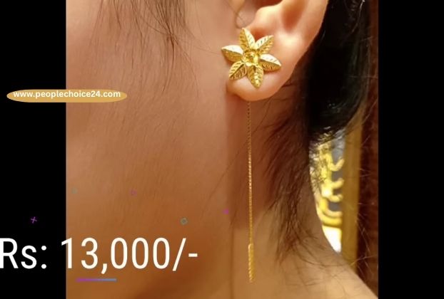 Sui dhaga gold earrings under 5000