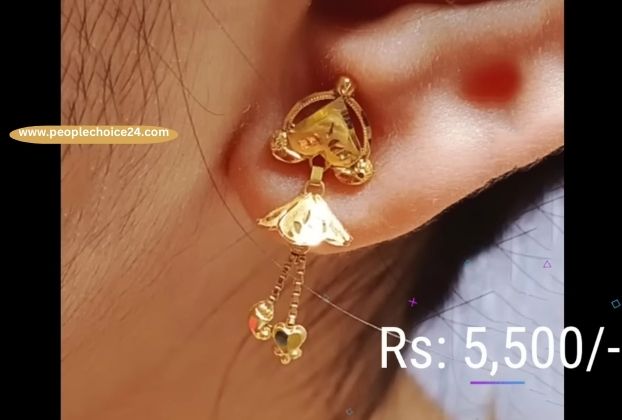 Low cost gold earrings 