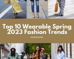 Top 10 Wearable Spring 2023 Fashion Trends