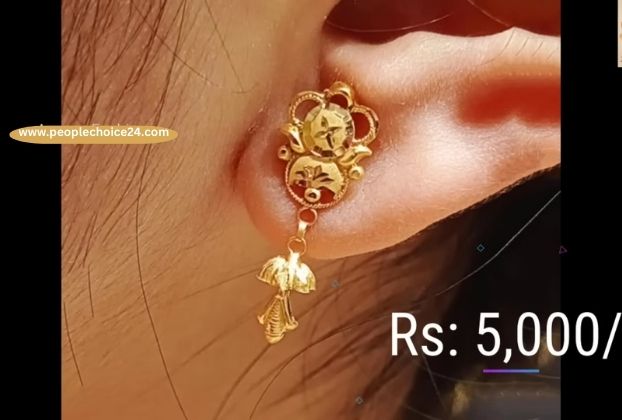 low budget gold earrings