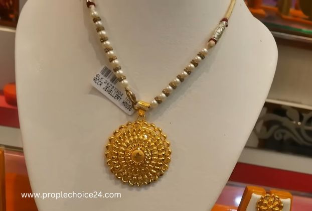 light weight gold necklace tanishq