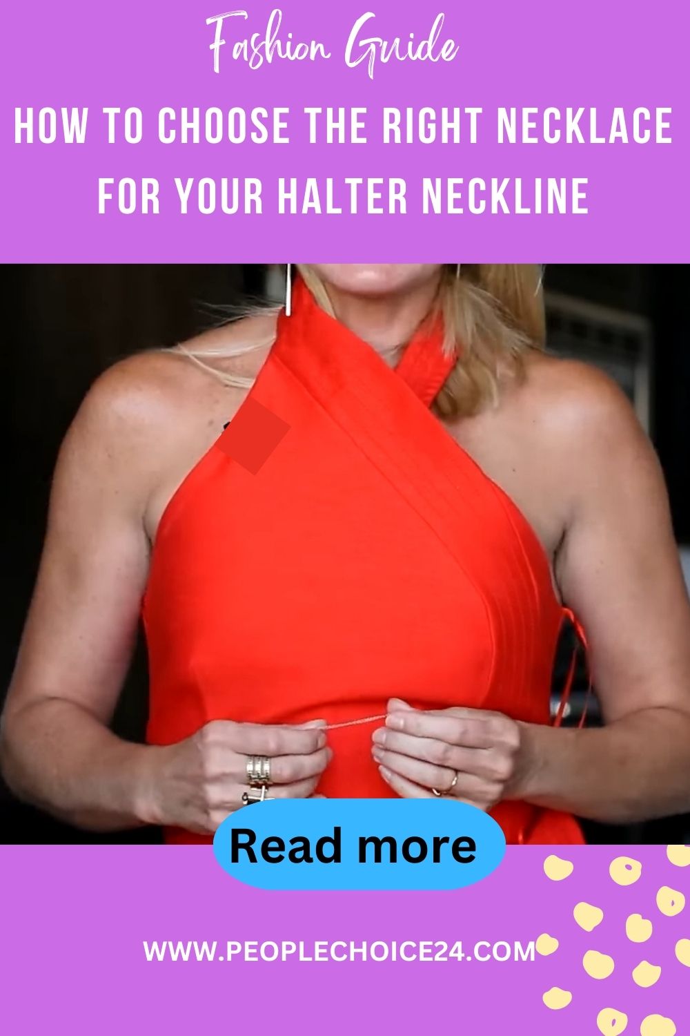 halter neckline