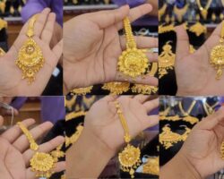 8 Amazing Unique Gold Maang Tikka Designs for Bride