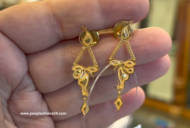 Small gold earrings for girls 