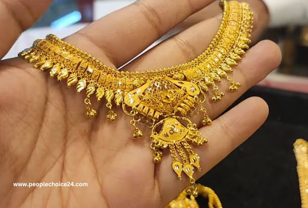 gold necklace photo gallery