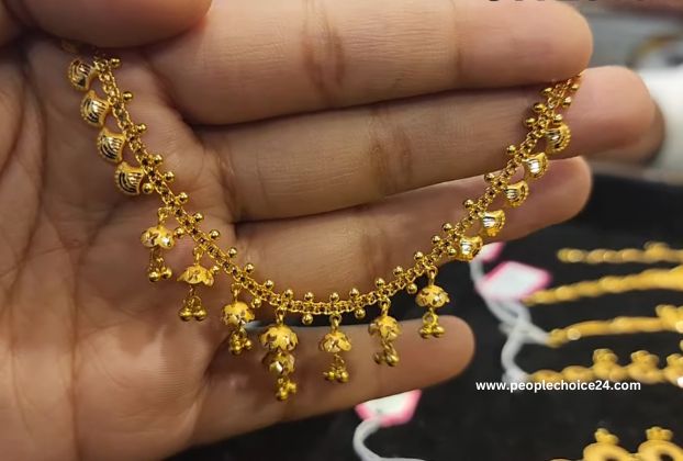 Gold necklace under 30,000