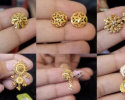 Top 7 Excellent gold stud earrings set for girls