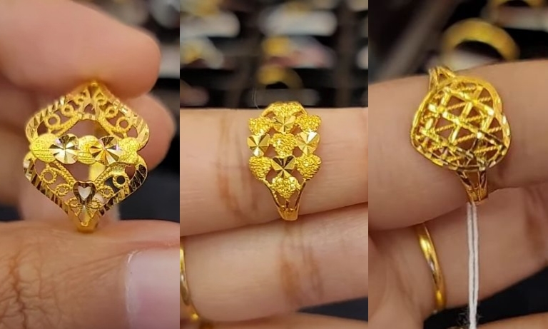 Gold Finger Rings