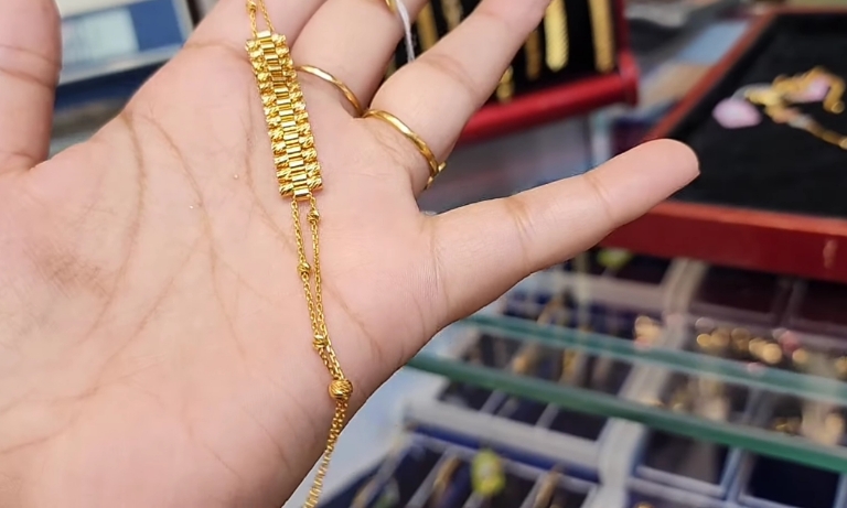 Unique Gold Turkish Bracelet