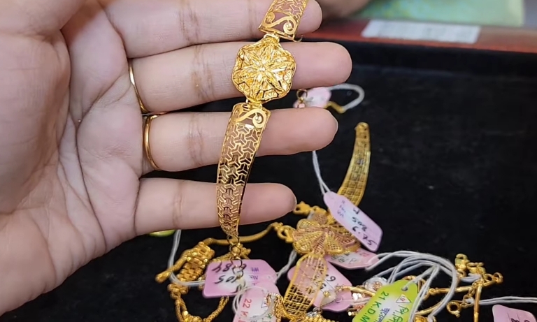 Gold Turkish Bracelet Design