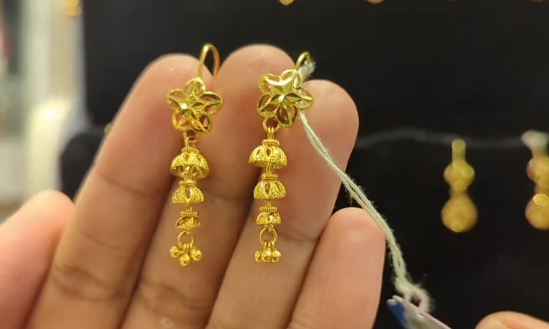 Gold Earring Jewelry