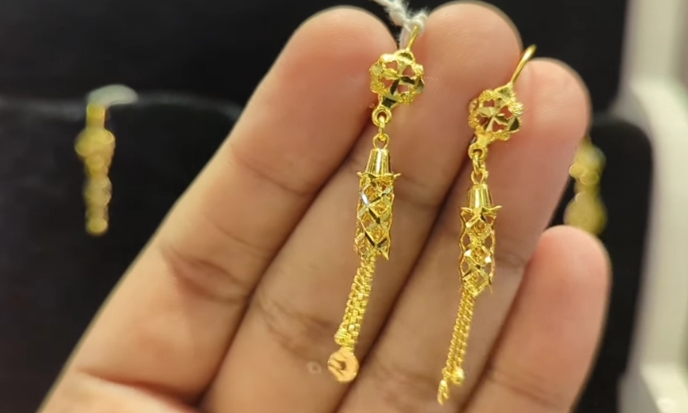 Gold Earring Jewelry