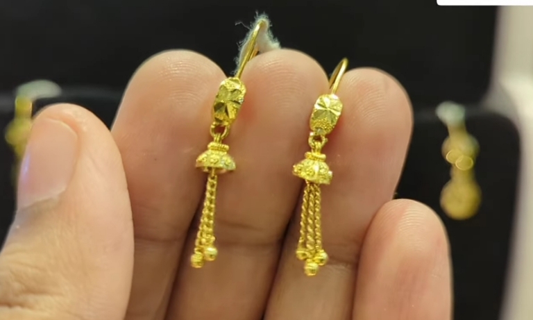 Gold Earring Jewelry