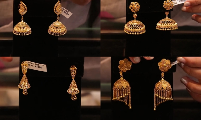 Gold Jhumka Collection
