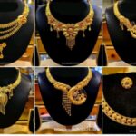 Latest gold necklace designs 2023
