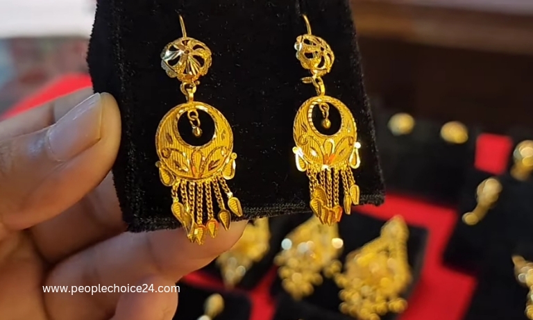 Ear Ring Design Gold for Girl