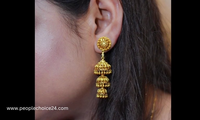 Gold Jhumka