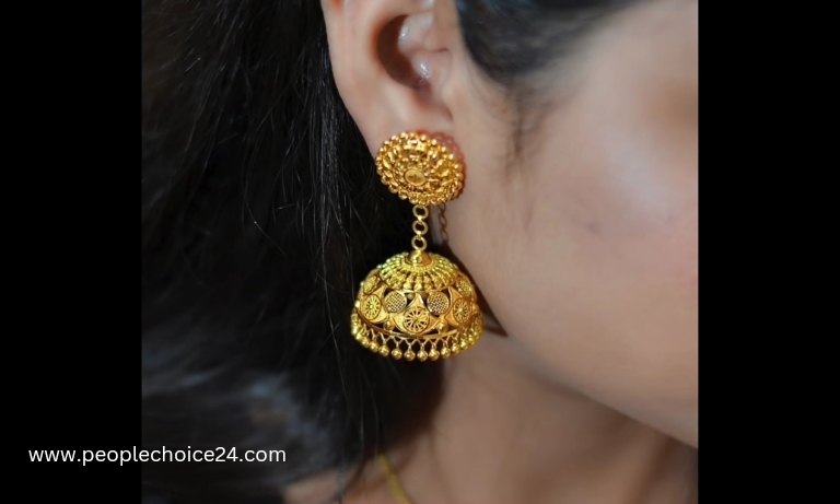 Gold Jhumka