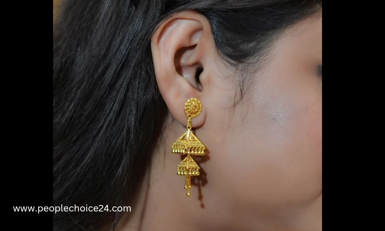 Gold Jhumka