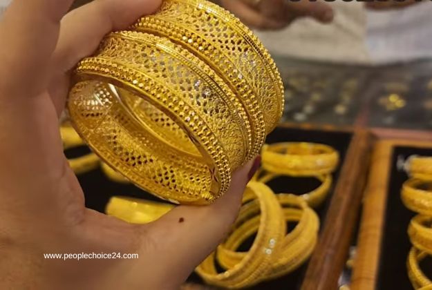Dubai Gold Bangle 