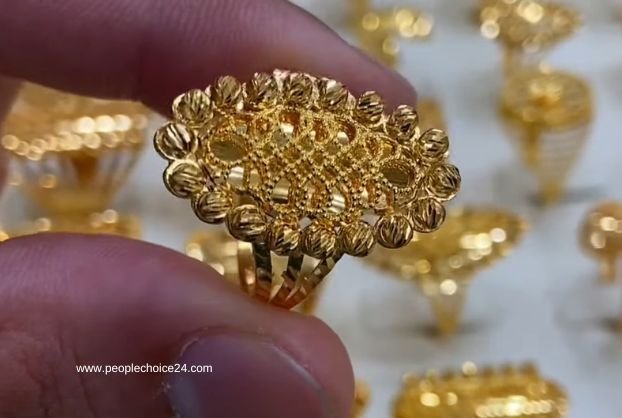 Gold ring for women 