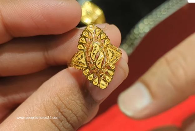 Gold finger rings in 2 grams 