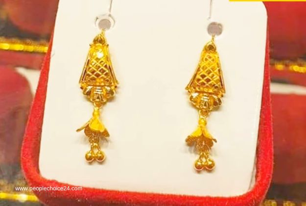 Daily ware gold earrings 