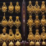 latest bridal gold earrings with price