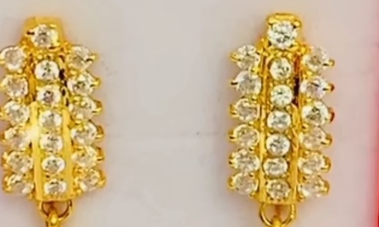 New Gold Earrings Designs for Ladies