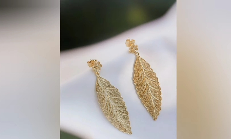 5 Gram Gold Earrings New Design