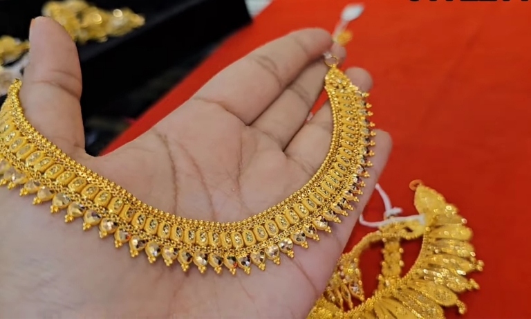 gold necklace for marriage