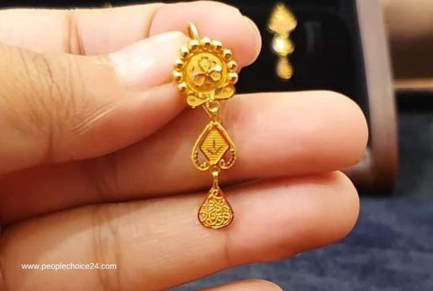 Regular use gold earrings tops 