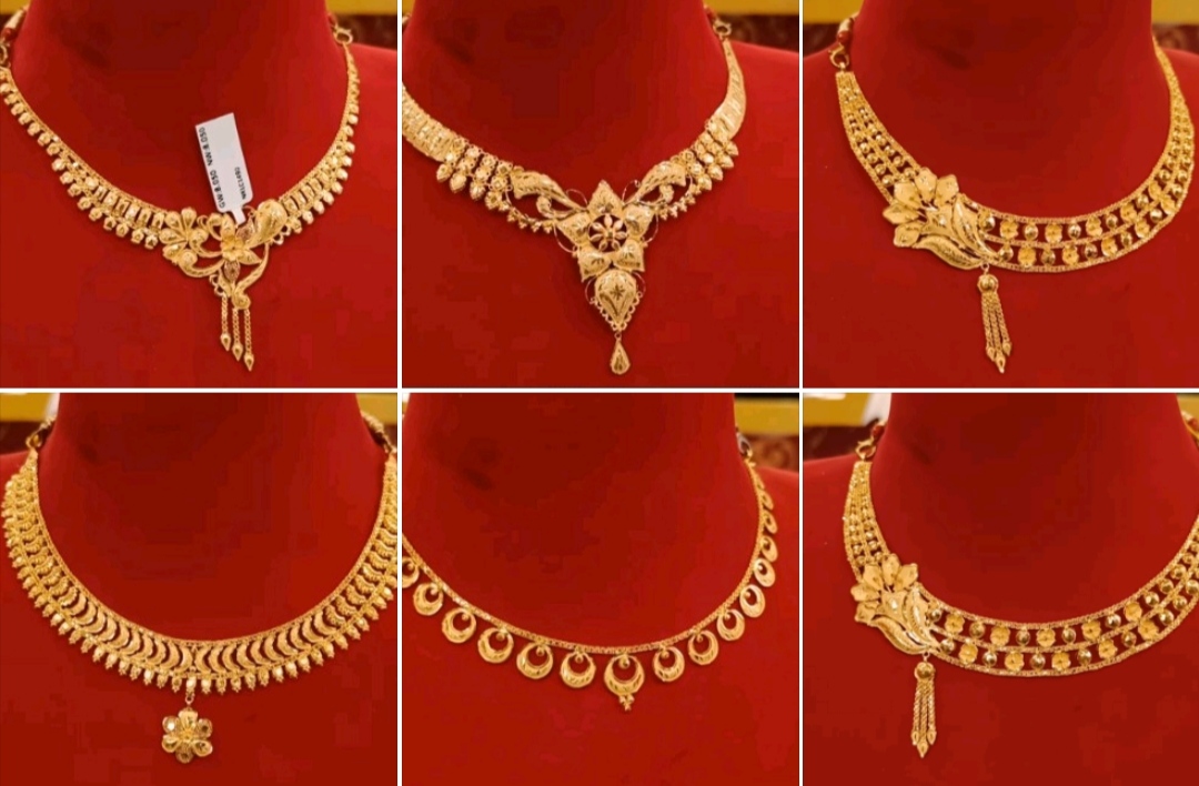 Latest Stylish Bridal Gold Necklace Designs for 2024