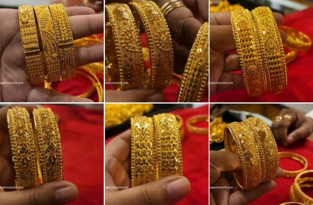 Designer sale gold kangan